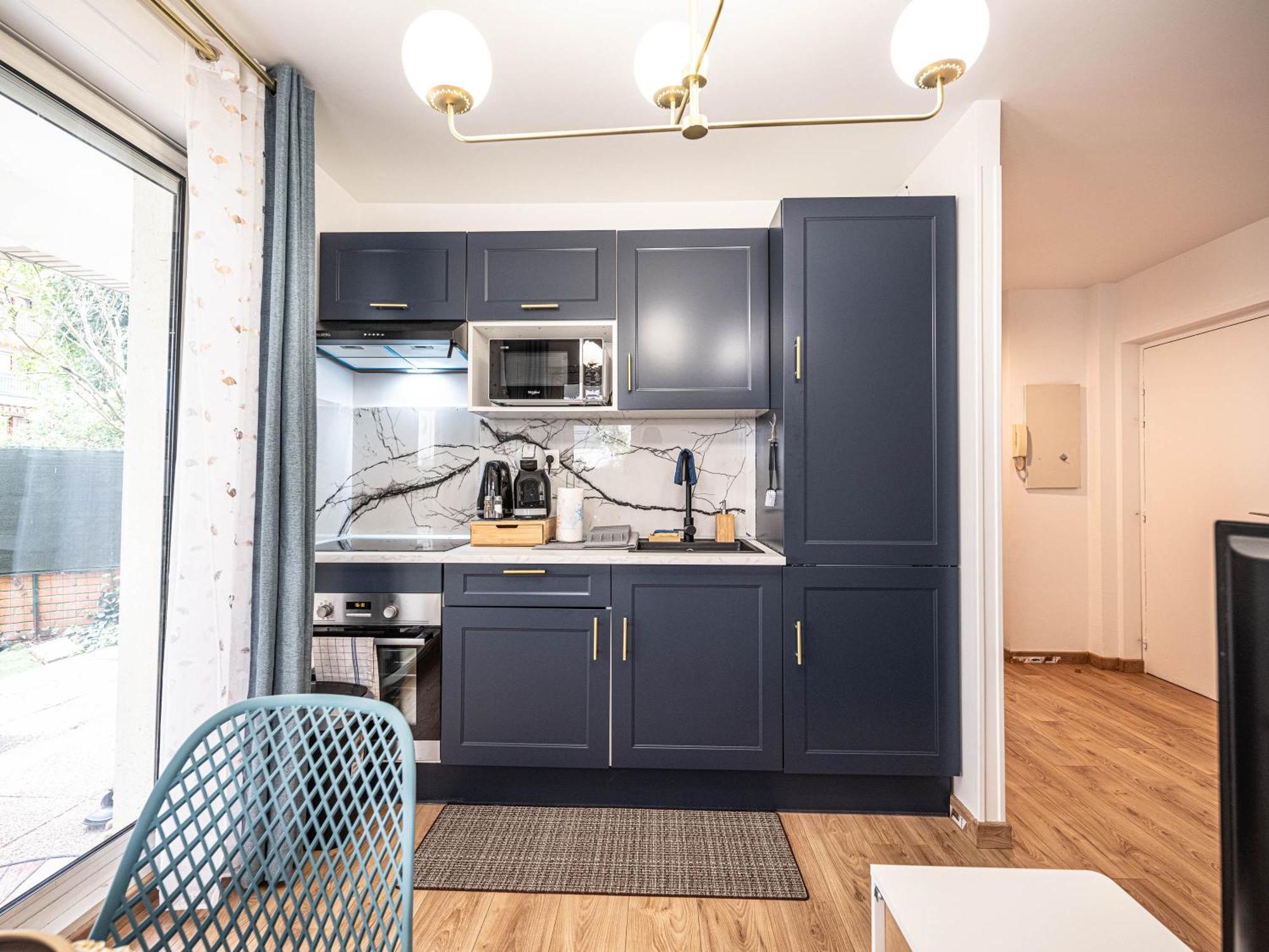 Appartement Cocooning En Centre-Ville - Residence Le Colisee Ermont Luaran gambar