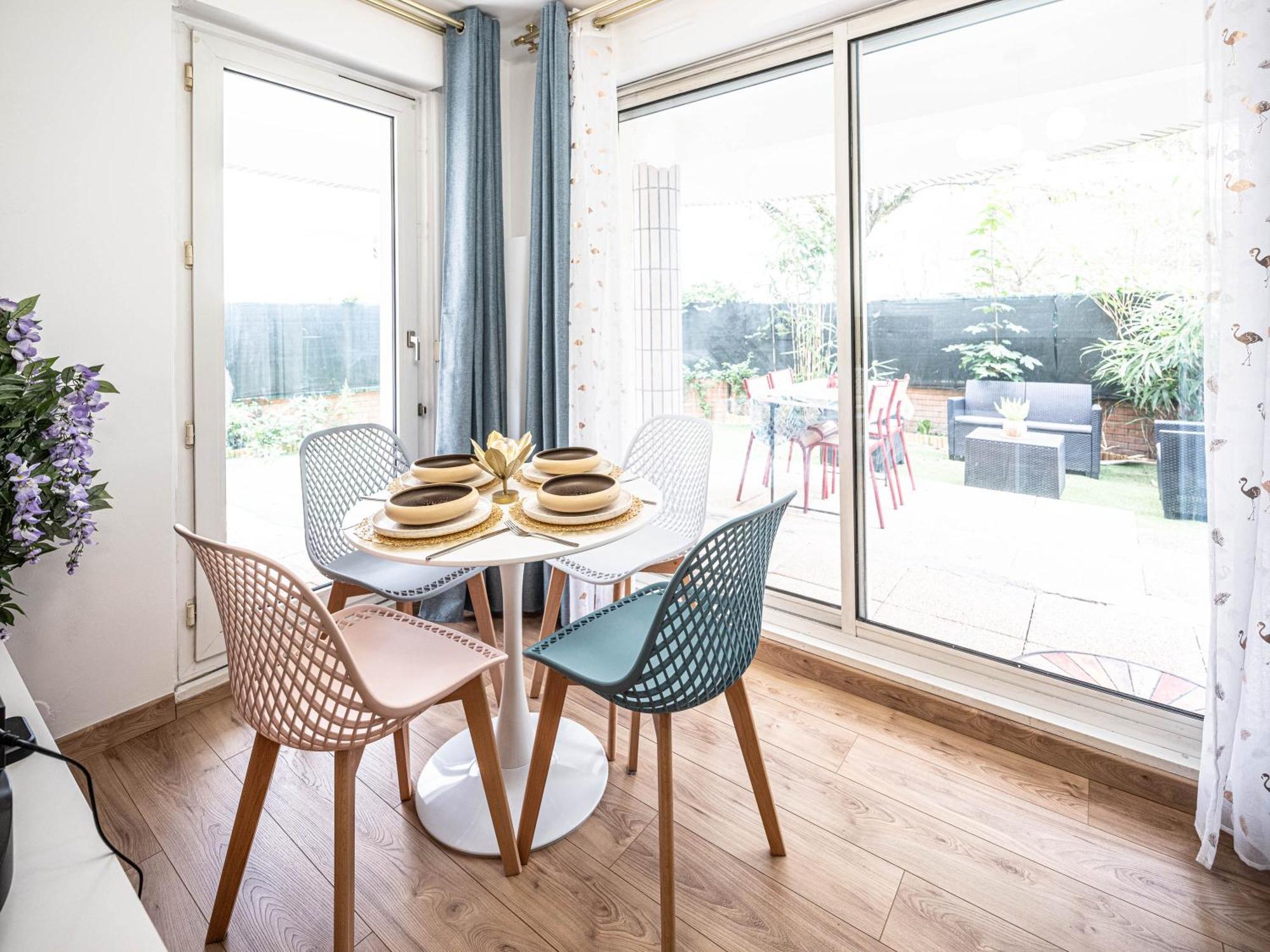 Appartement Cocooning En Centre-Ville - Residence Le Colisee Ermont Luaran gambar