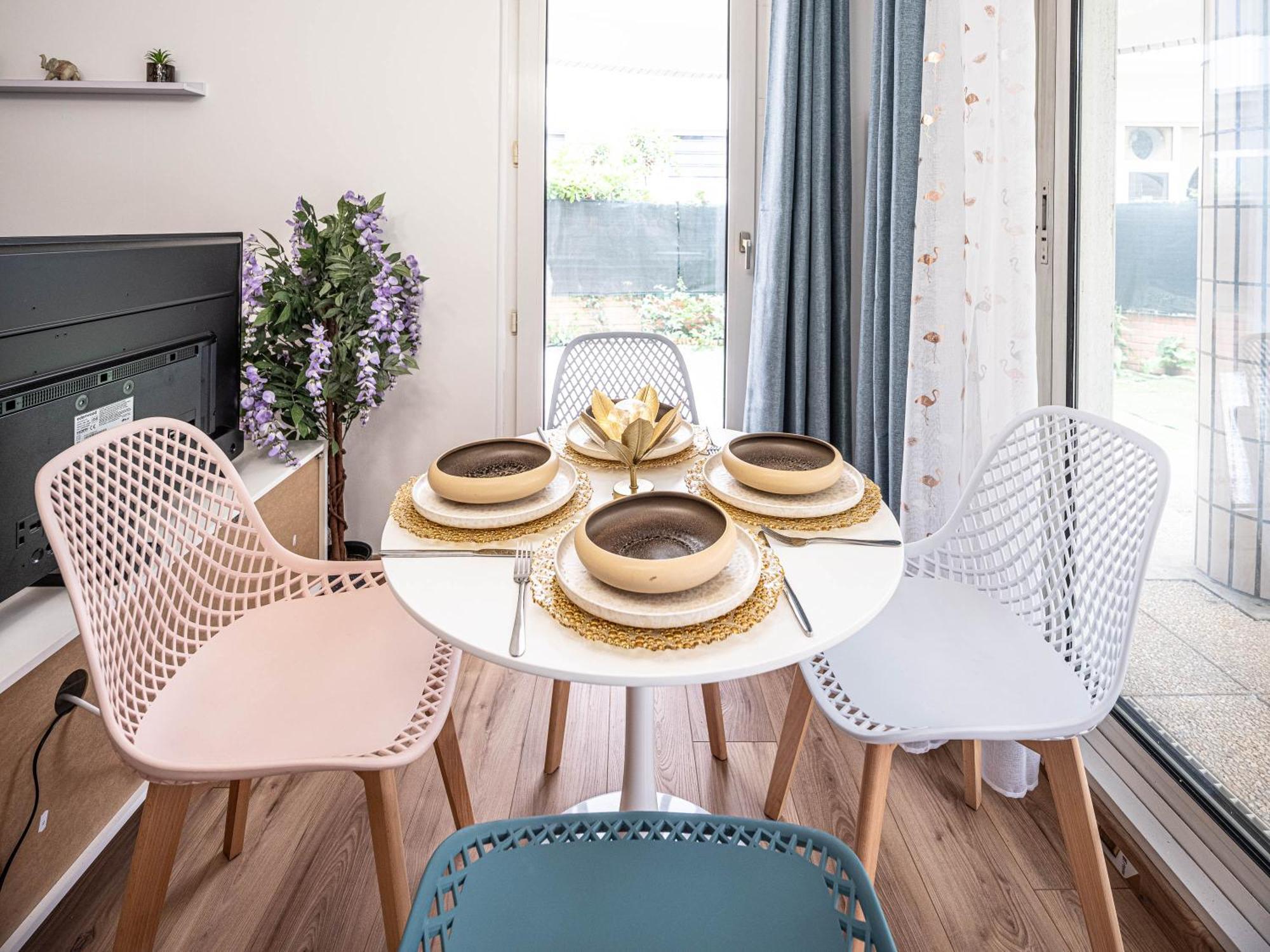 Appartement Cocooning En Centre-Ville - Residence Le Colisee Ermont Luaran gambar
